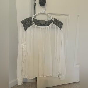 Aryn K. Blouse in White